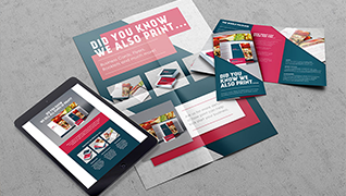 Crafting eye catching design and artwork for your door to door distribution in London.